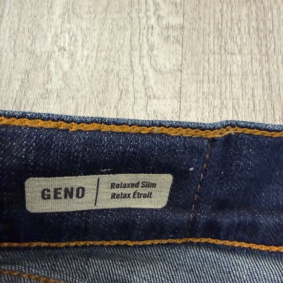 True Religion Geno Relaxed Slim Jeans Men's 28 (Fits 28x34) Blue Dark Wash - Picture 8 of 16